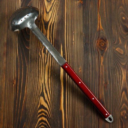 Shumovka for Kazan Uzbek 60cm, deep, with a wooden pen-3