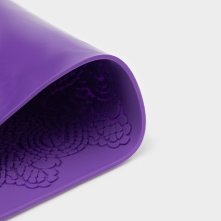Aising rug of Dolyana "admiration", silicone, 38 × 26.5 cm, lilac color-2