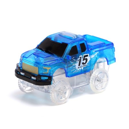 The Flash Track Auto Track, with 2 cars, 638 cm, works from batteries-4