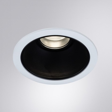 Pointed-built lamp Arte Lamp Scroll A3312PL-1WH, LED, 12 W, 8.5x8.5x8 cm, white, black-3