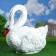 Figure pot "Swan" large 64x34x50cm