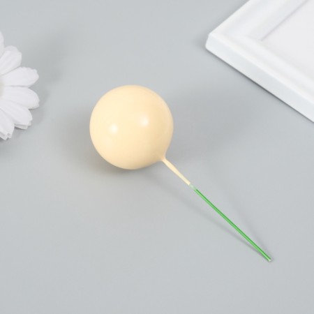 Decor for creativity "Balls Yellow" d = 2; 3; 3.5 and 4 cm set 20 pcs-3