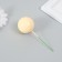 Decor for creativity "Balls Yellow" d = 2; 3; 3.5 and 4 cm set 20 pcs