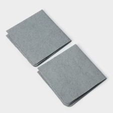 Future Alp Multilayer cleaning napkins, 2 pcs, microfiber, PVA, 30 × 30 cm, gray