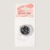 Rhinestones for decor, round, multi -size, black color