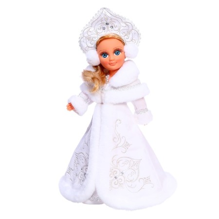 Doll "Anastasia Snegurochka" with a sound device, 42 cm-3