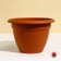 Flower pot, d = 35 cm, 12 l, plastic, brown