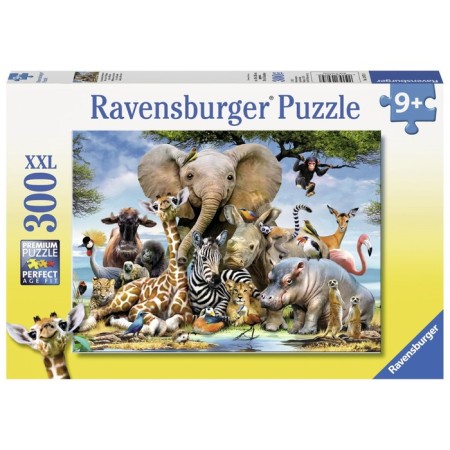 Ravensburger puzzle "African friends", 300 elements