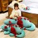 Soft toy "Dragon", 30 cm, blue color