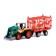 Tractor inertial "Farmer", with trailer and animals, mix