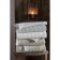 Arya Home Domino towel, 240 gr, size 70x140 cm, blue color