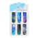 A set of magnetic bookmark for books Calligrata 6 pieces, "Universe", mix