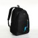 Youth backpack on a zipper, 4 pockets, black/blue color