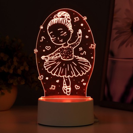 Light "Ballerina" Led RGB from the network 11.4x9.5x17.4 cm Risalux-4