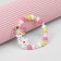 Bracelet Children's "Choselka" Unicorood with a flower, color