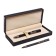 Handle Gift Balloon in the leatherette case rotary style Black/bronze