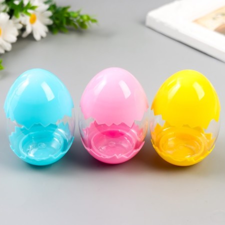 Scrapbooking jar of plastic "Egg with a shell" 157 ml ts.