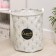 Win -linen textile basket "Leaflets", 35 × 45 cm