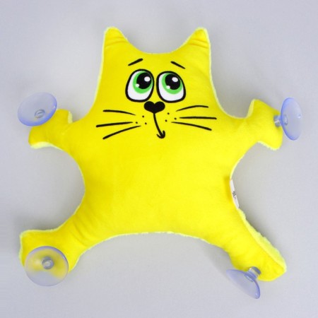 Auto -toe "Kotik", on suction cups, mix-5