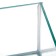 Aquarium rectangular "Aquasquip" transparent seam, 36 liters, 60 x 30 x 20 cm