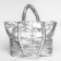Bag Tout Women, Textile, Ludor Silver, 40x15x27 cm