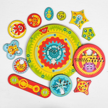 Puzzle - spirograph "Funny gears"-3