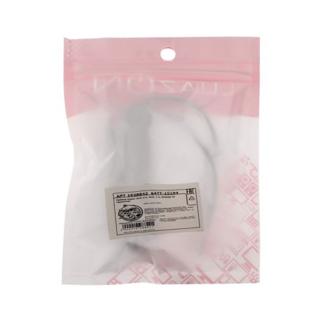 Audio Luazon, Aux, Jack 3.5 (M) -Jack 3.5 (M), STETER on the spring, 1 m, mix-7
