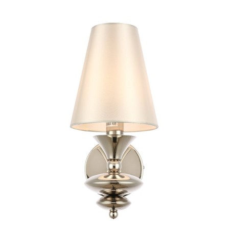 Wall lamp EVOLUCE. SL1137.101.01. Rionfo. 1x40 W, E14, 15x32.6 cm, Nickel color-4