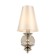 Wall lamp EVOLUCE. SL1137.101.01. Rionfo. 1x40 W, E14, 15x32.6 cm, Nickel color