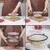 Vacuum lid for utensils, d = 22.5 cm, green color