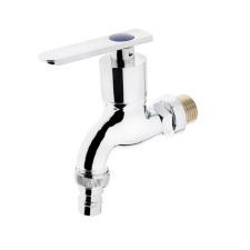 Кран водоразборный OTMO, 1/2", латунная резьба, рычаг