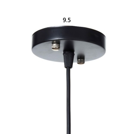 Bayerlux lamp "Kuara" E27 40W black 28x28x19-119 cm-7