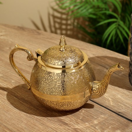 Teapot 25x12x18 cm, brass-1