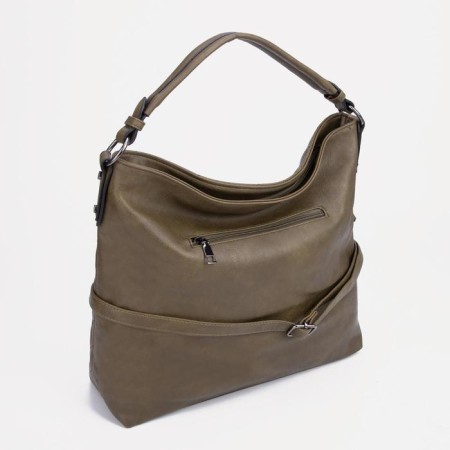 Bag-bag, lightning department, outer pocket, green color-1