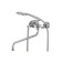 Milardo trisb02m10 bath mixer, two-talent, S-shaped spout 350 mm, chrome 504940
