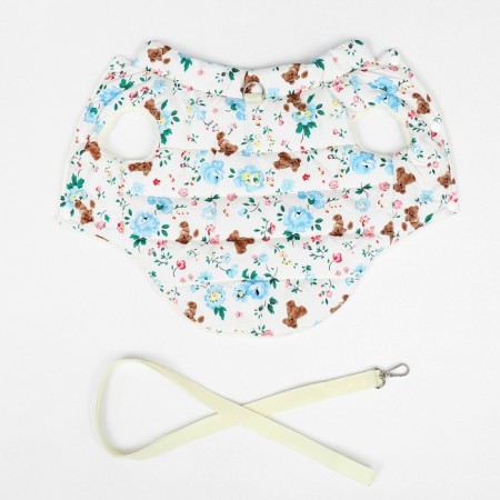 Dog jacket "Laska" with a leash, size m-8