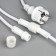 Girlyand "Retro BelT-Life" with overhangs 10 and 20 cm, 10 m, IP54, UMS, 2W, white thread, step 50 cm, E27 (without lamps), 220 V
