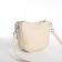 Bag Women's Cross-Bodi with a zipper, milk color