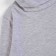 Turtleneck for girls, height 122 cm, color gray melange