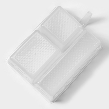 A set of universal organizers (s+m+l), 3 pcs, transparent color-9