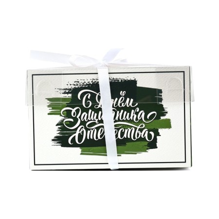 Camouflage cupcake box, 16 x 8 x 10 cm-1