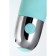 A relief vibrator with clitoral stimulation Flovetta Flax, silicone, mint, 17.5 cm