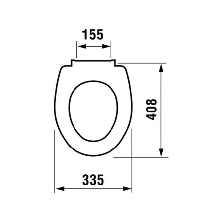 Jika Era lid, duroplast, white color-1