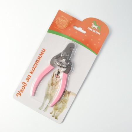 Claw-sequel with a rubberized handle, a hole of 11 mm, pink-4