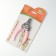 Claw-sequel with a rubberized handle, a hole of 11 mm, pink
