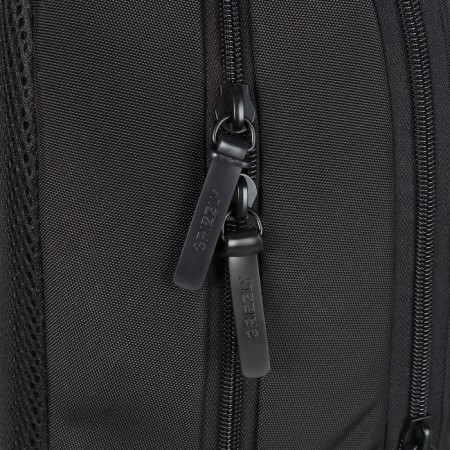 School backpack, 38 x 29 x 16 cm, Grizzly, ergonomic back, black-8