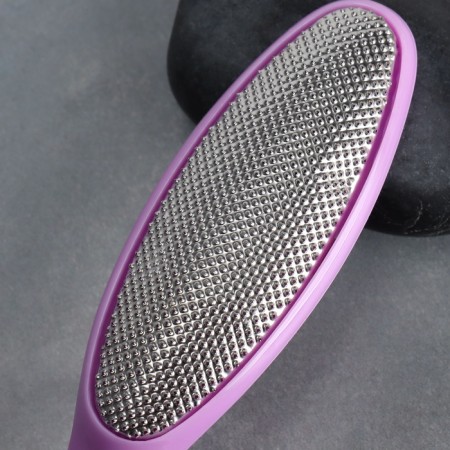 Feet trips, metal, with a file on the handle, 17 cm, color mix-2