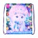 New Year. Bag under the sweets of 290 x 340 mm "cat-princes" (soft polyester density 210d)