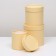 Set of round boxes 3 in 1, "beige", 16x16, 14x14, 12x12 cm