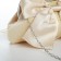 Clamp bag on the farmar, beige color
